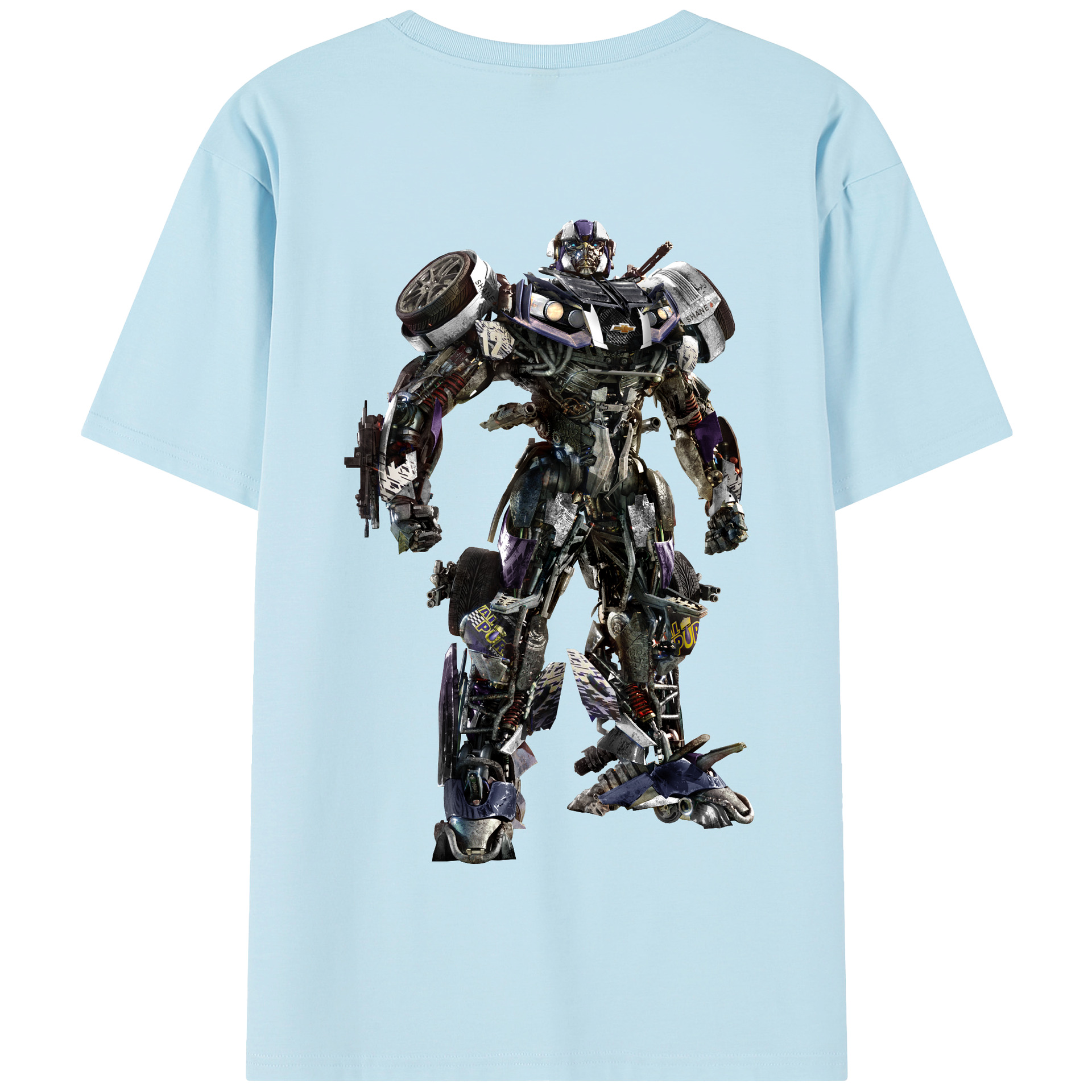 （画像用）  綿100％半袖Tシャツ（背面プリント）